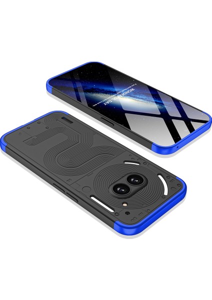 Tam Kapsamlı Pc Kılıfı Nothing Telefon 2A Siyah (Yurt Dışından)