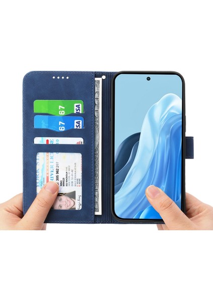 Samsung Galaxy M35 Mor Için Tpu + Pu Deri Kılıf (Yurt Dışından)