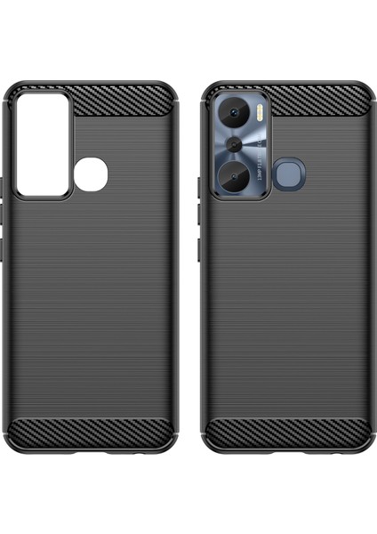 Infinix Hot 20I Siyah Için Tpu Telefon Kılıfı (Yurt Dışından)