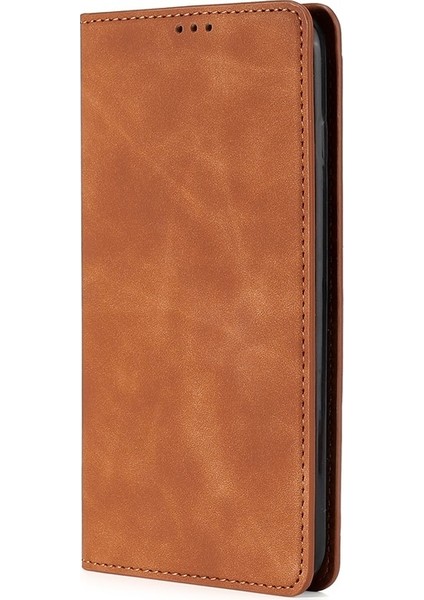 Tecno Camon 30 Pro 5g Açık Kahverengi Için Skin Fe Manyetik Kılıf (Yurt Dışından)