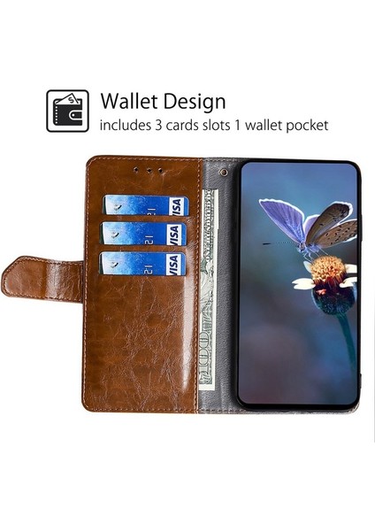 Infinix Note 40 5g Açık Kahverengi Için Geometrik Dikişli Kılıf (Yurt Dışından) modelleri