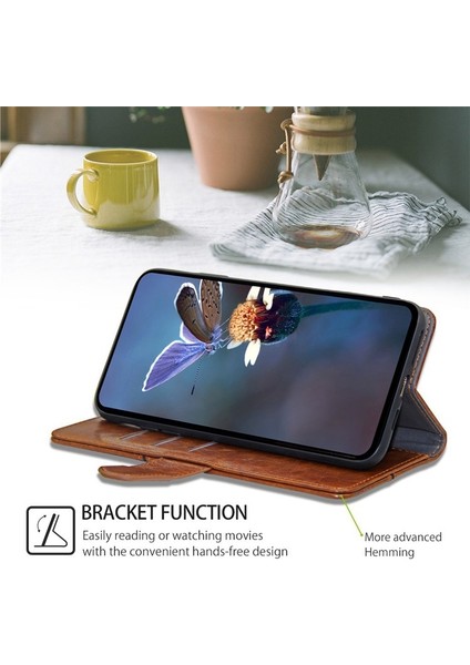 Infinix Note 40 5g Açık Kahverengi Için Geometrik Dikişli Kılıf (Yurt Dışından) fırsatları