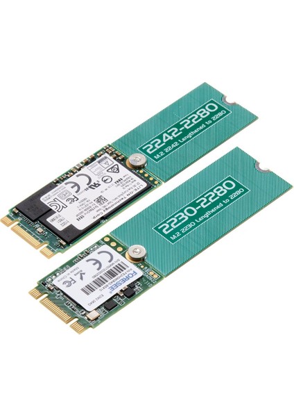 M.2 Ngff Nvme Genişletilmiş Transfer Kartı Adaptörü Genişletme Raf Kartı 2242 Ila 2280 Genişletilmiş M.2 2242 2280'E Uzatılmış (Yurt Dışından) fırsatları