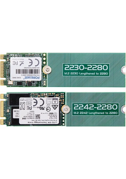 M.2 Ngff Nvme Genişletilmiş Transfer Kartı Adaptörü Genişletme Raf Kartı 2242 Ila 2280 Genişletilmiş M.2 2242 2280'E Uzatılmış (Yurt Dışından) indirimleri