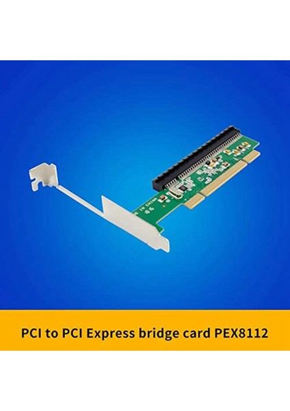 Pcı - Pcı Express X16 Dönüşüm Kartı Adaptörü PXE8112 Pcı-E Köprü Genişletme Kartı (Yurt Dışından)