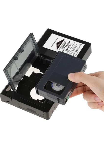 Vhs-C Svhs Kameralar Için Vhs-C Kaset Adaptörü Jvc Rca Panasonic Motorlu Vhs Kaset Adaptörü 8mm/minidv/hi8 Için Değil (Yurt Dışından)