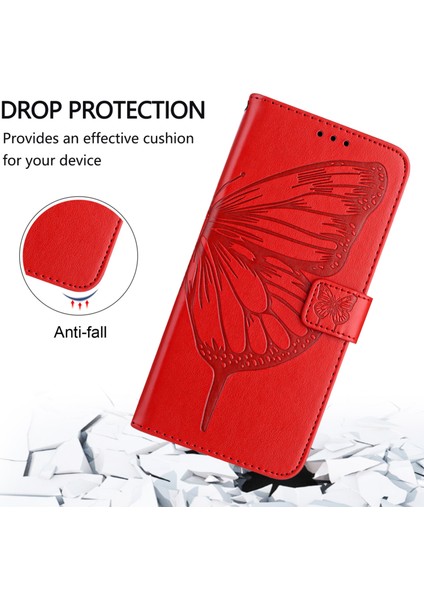 Tecno Camon 30 Pro Kırmızı Için Kabartmalı Pu Kılıf (Yurt Dışından) modelleri