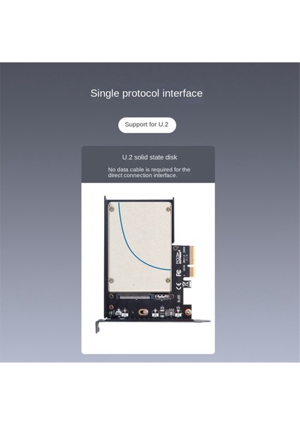 U2X4 Pcie 4.0 X4 U.2 Adaptör Kartı SFF-8639 U.2 Bilgisayar Donanım Aksesuarları PM983 (Yurt Dışından) fırsatları