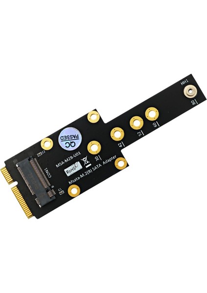 Msata - M.2 Key B Adaptörü M.2 SSD - Msata Adaptörü Msata - M.2 Key B SSD Adaptörü (Yurt Dışından)