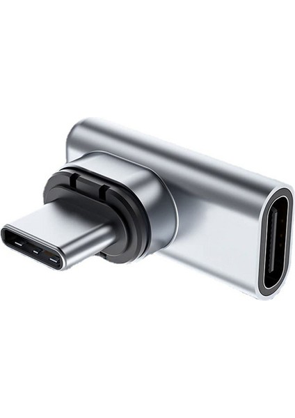 USB C Manyetik Adaptör 24 Pins Tip C Konnektör 40 Gbp/s Pd 100 W Hızlı Şarj Dönüştürücü Thunderbolt 3 IPad MacBook Için (Yurt Dışından)