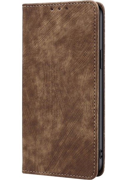 Infinix Note 40 5g Kahverengi Için Rfıd Hırsızlığa Karşı Deri Kılıf (Yurt Dışından)