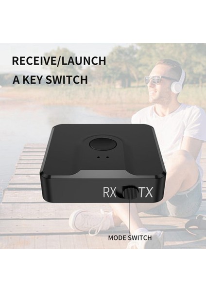 Bluetooth 5.0 Ses Alıcısı Adaptörü/verici Combo USB Tv Bilgisayarı Uygulanabilir Araç Adaptörü (Yurt Dışından) fiyatları