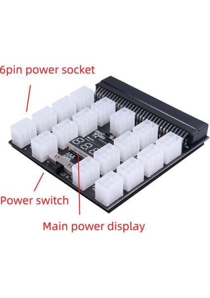 12 Adet Pcı-E 6pin To 2p + 6p Güç Splitter Kablosu Pcıe Pcı Express Görüntü Kartı Y Splitter Uzatma Kablosu (Yurt Dışından) modelleri