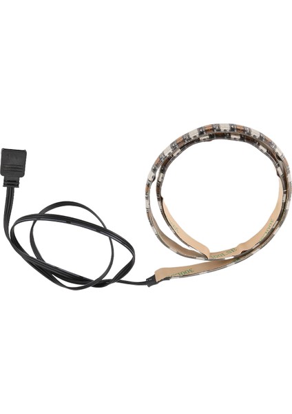 Pc Kasası Için Rgb Işık Şeridi Anakart Için Adreslenebilir LED Işık Şeridi 5V 3-Pin Başlık Oyun Kasası Bilgisayar (0,5 M) (Yurt Dışından) modelleri