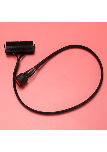 24-Pin Dişi Atx Psu Pc Güç Kaynağı Başlangıç Test Cihazı Açma/kapama Anahtarı ile Başlangıç Jumper Ridge Kablosu, 50CM (Yurt Dışından) fırsatları