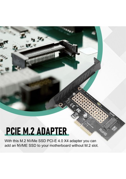M.2 Nvme Ssd'den Pcıe 4.0 Adaptör Kartına 64 Gbps SSD Pcıe4.0 X4 Adaptörü Masaüstü Bilgisayar Için Pcı-E Gen4 Tam Hız (Yurt Dışından) indirimleri