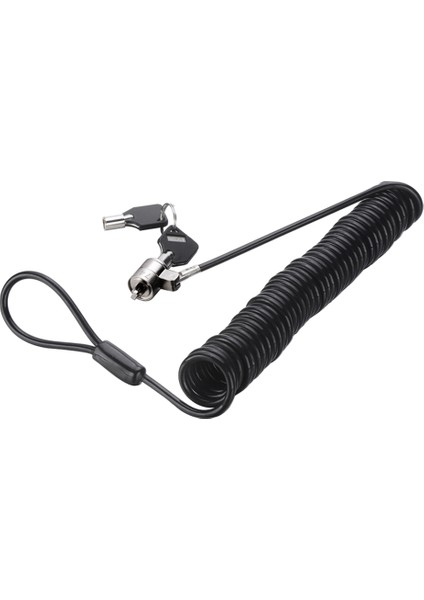 Dizüstü Bilgisayar Kilidi Dizüstü Bilgisayar Kilidi Hırsızlığa Karşı Kilit Evrensel Geri Çekilebilir Yaylı Halat Çelik Kablo Anahtar Bilgisayar Kilidi (Yurt Dışından)