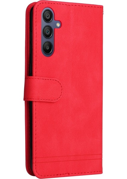 Samsung Galaxy A06 4g Kahverengi Için Skin Fe Pu Kılıf (Yurt Dışından)