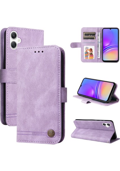 Samsung Galaxy A06 4g Mor Için Skin Fe Pu Kılıf (Yurt Dışından)
