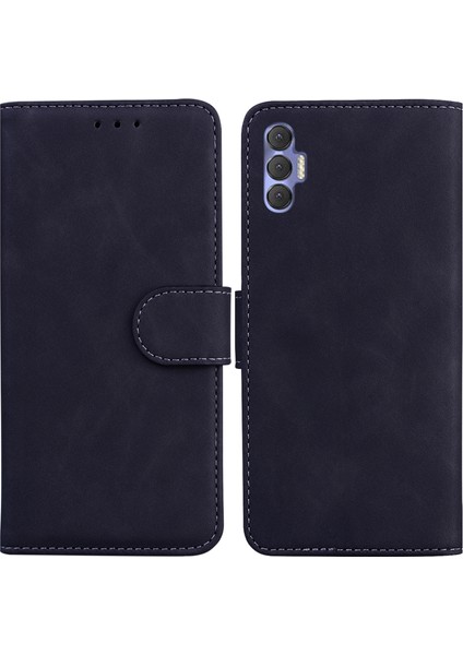 Tecno Spark 8 Pro Siyah Için Skin Fe Pu Kılıf (Yurt Dışından)
