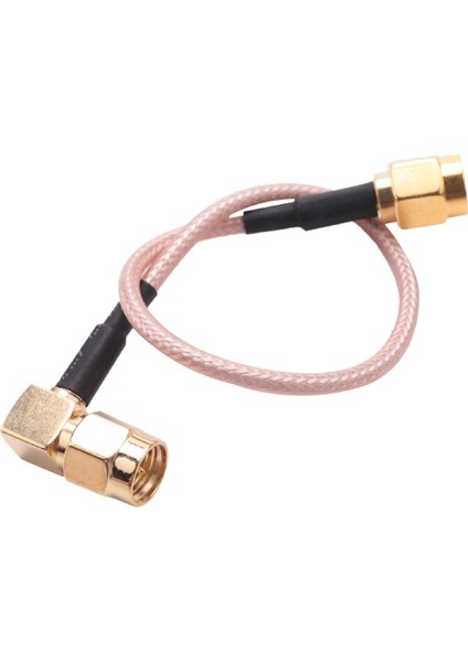 6" Sma Erkek - Sma Dik Açı Erkek Fiş Jumper Pigtail Kablo RG316 (Yurt Dışından)