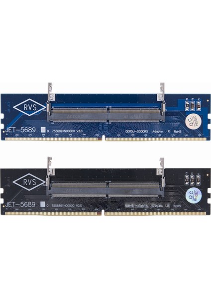 Ddr5 Adaptör Kartı Dizüstü Bilgisayardan Masaüstüne Bellek Adaptör Kartı 1.1V U-Dımm Adaptör Kartı Aşırı Akım Korumalı Tasarım A (Yurt Dışından)