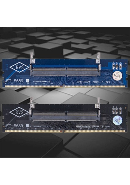 Ddr5 Adaptör Kartı Dizüstü Bilgisayardan Masaüstüne Bellek Adaptör Kartı 1.1V U-Dımm Adaptör Kartı Aşırı Akım Korumalı Tasarım A (Yurt Dışından)