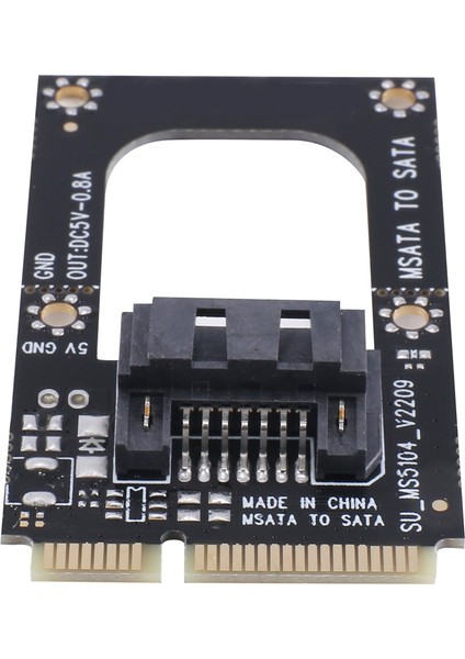 Ssu Msata'dan Sata'ya Dönüştürücü Kart Mini Sata'dan 7-Pin Sata Uzatma Adaptörü Tam Yüksek Yarım Boy (Yurt Dışından) modelleri