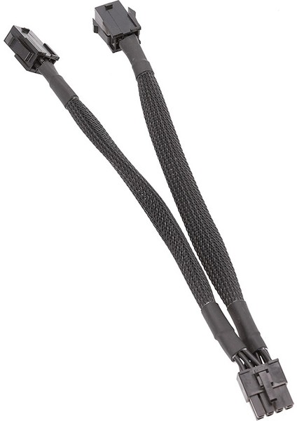 6 Pin Dişi - Gpu 8 Pin Erkek, Gpu Güç Adaptörü Kablosu Örgülü Kılıf, Bilgisayar Kablosu, Bilgisayar Grafik Kartı Kablosu (Yurt Dışından) fiyatları