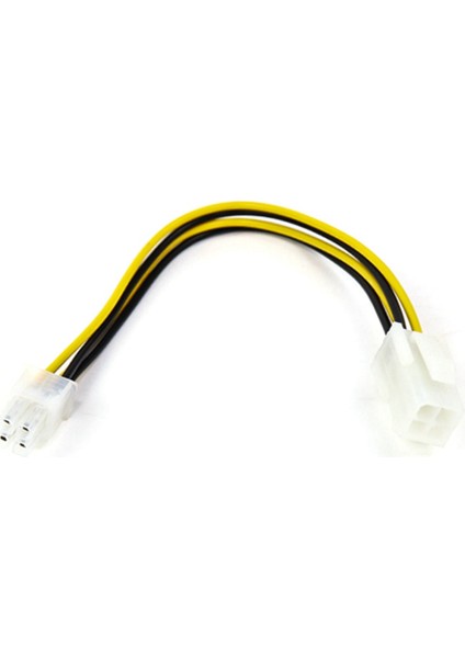 1 Adet 20 cm 4 Pin Güç Atx 4 Pin Erkek - Dişi Pc Cpu Güç Kaynağı Uzatma Kablosu 4 Pin Konnektör Adaptörü Anakart Için (Yurt Dışından)
