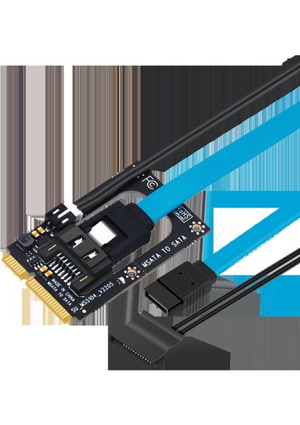 Ssu Mini Sata'dan Sata Kart Dönüştürücü Msata'dan 7 Pin Sata Adaptörüne Tam Yüksek Yarım 2,5 ve 3,5 Inç HDD SSD Için (Yurt Dışından) fiyatları