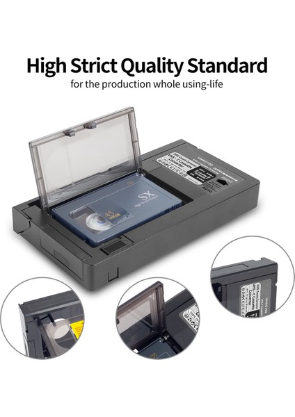 Jvc Için Vhs-C Kaset Adaptörü Rca Için Panasonic Vhs-C Svhs Için Vhs Kaset Adaptörü 8mm/minidv/hi8 Için Değil (Yurt Dışından) modelleri