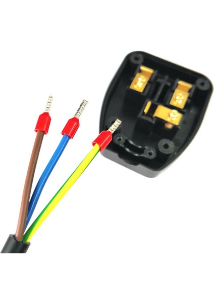 Birleşik Krallık 3 Prong Uzatma Güç Kablosu, Iec Birleşik Krallık Erkek Fiş - Dişi Çıkış Soketi Hongkong Güç Kablosu Genişletilmiş (Ingiltere Fiş, 0,3 M) (Yurt Dışından)