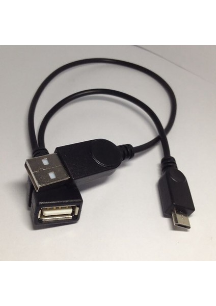 1 Mikro Usb'den Usb'ye Dişi Otg Adaptör Kablosu, Otg'li Cihazlar Için Uygun USB Güç Arayüzü (Yurt Dışından)
