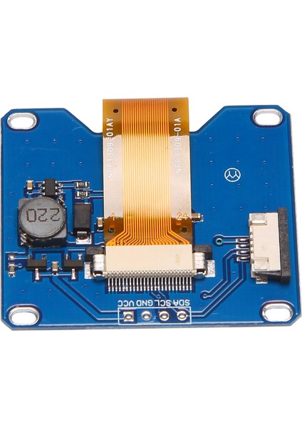1.54 Inç 4pın Mavi Ekran Modülü SSD1309 Sürücü OLED Ekran Modülü SSD1306 I2C Arayüzü 128X64 ile Uyumlu (Yurt Dışından) modelleri