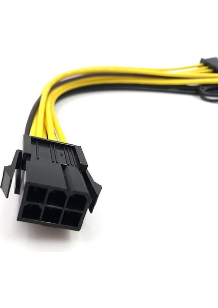 Pin - 2 x Pcıe 8 (6+2) Pin Grafik Kartı Pcı-E Express VGA Ayırıcı Güç Uzatma Kablosu (2 Paket) (Yurt Dışından)