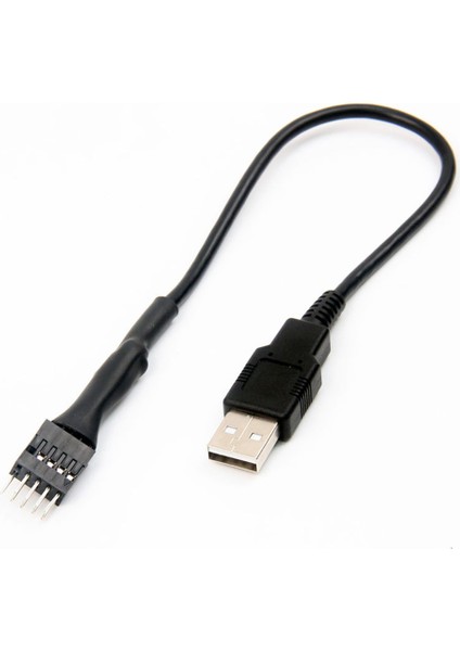 9pin Erkek - Harici USB A Erkek Pc Anakart Dahili Veri Uzatma Kablosu 20CM (Yurt Dışından)