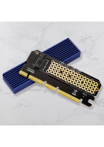 M2 Sabit Disk Kartı M.2'den Pcie X16 Yükseltici Kartı Pcie'den M2'ye Adaptör Kartı M2 M Anahtar Arayüzü Pci Express 3.0 B (Yurt Dışından) modelleri