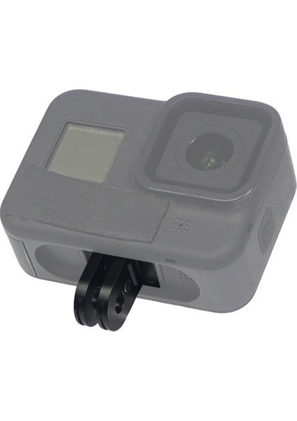 Metal Parmak Tripod Bağlama Aparatı Adaptörü Çift Bağlantı Noktası 1/4 Iplik Deliği Katlanır Taban Gopro 10/9/8/max Spor Kameraları Aksesuarları (Yurt Dışından) indirimleri