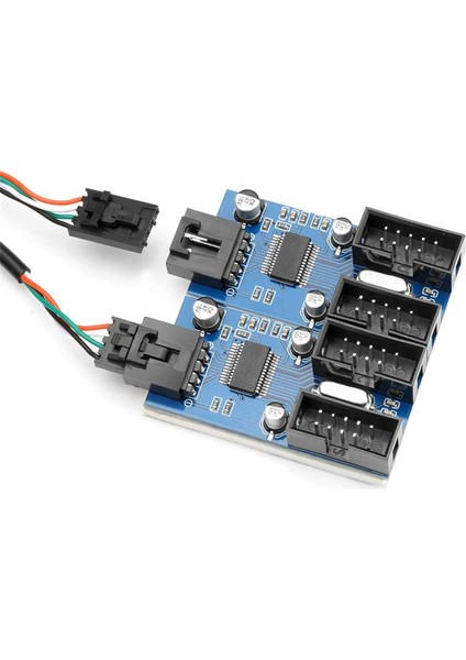 Anakart USB 2.0 9pin Başlık 1 Ila 4 Uzatma Hub Splitter Adaptörü Dönüştürücü 30CM 9-Pin Dahili Kablo (Yurt Dışından) indirimleri