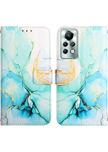 Infinix Note 11 Pro Yeşil LS003 Için Mermer Kılıf (Yurt Dışından)