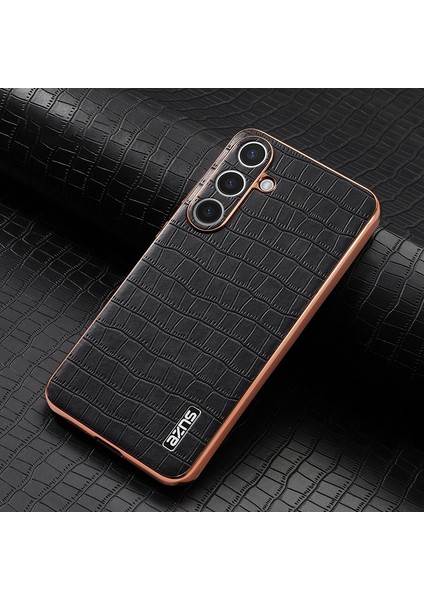 Samsung Galaxy S25 5g Yeşil Için Azns Timsah Dokulu Kılıf (Yurt Dışından) indirimleri