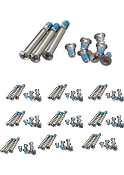 100 Adet/10 Takım A1278 A1286 A1297 Alt Vidalar Macbook Pro 13 Inç 15 Inç Alt Alt Kasa Kapağı Vida Seti 2008-2012 (Yurt Dışından) modelleri