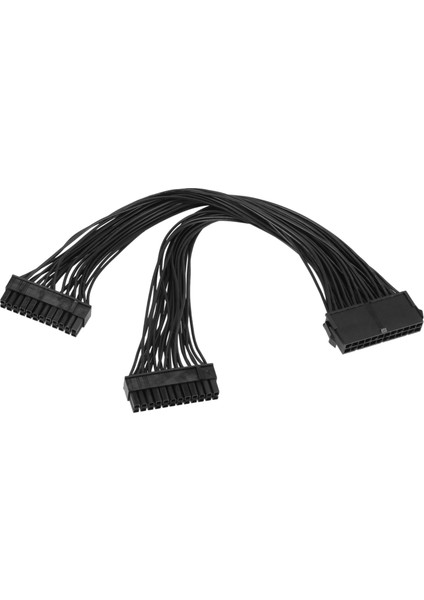 Atx 24PIN 1 Ila 2 Bağlantı Noktalı Güç Kaynağı Uzatma Kablosu Psu Erkek - Kadın Splitter 24PIN Uzatma Kablosu (Yurt Dışından)