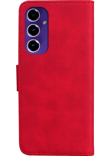 Samsung Galaxy A06 4g Kahverengi Deri Fe Deri Kılıf (Yurt Dışından)