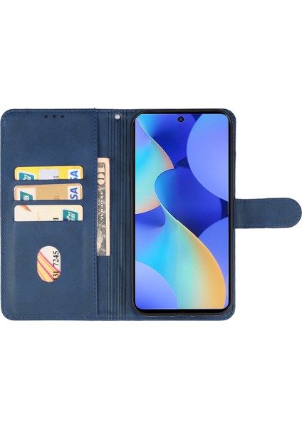 Tecno Spark 10 Pro Mavi Için Deri Telefon Kılıfı (Yurt Dışından) modelleri