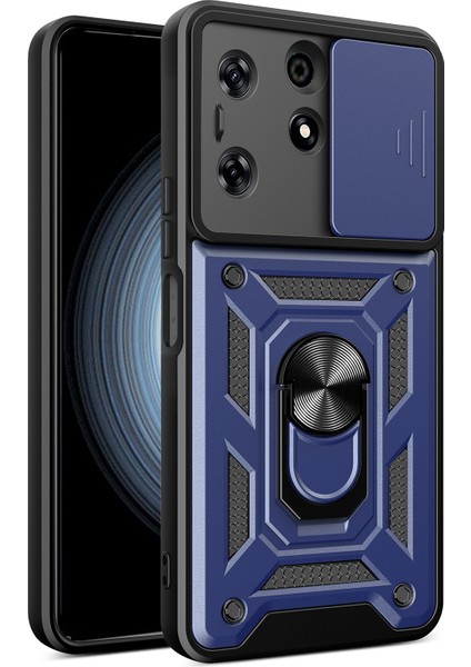 Tecno Spark 10 Pro Mavi Için Kamera Kılıfı Telefon Kılıfı (Yurt Dışından)