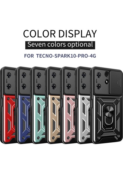 Tecno Spark 10 Pro Mavi Için Kamera Kılıfı Telefon Kılıfı (Yurt Dışından) fiyatları