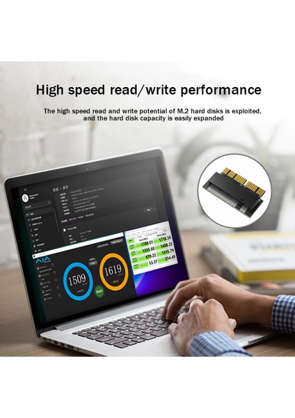 M.2 Nvme - Ahcı Adaptör Panosu M.2 Nvme Sabit Disk Adaptör Kartı Macbook Air/pro 2013-2017 Sabit Disk Yükseltmesi Için (Yurt Dışından) modelleri