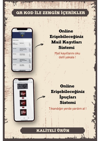Çözülmemiş Davalar Dedektiflik Suç Çözümleme Oyunu Kanlı Para Dosyası ve Vasiyet - Kerem Kaş
